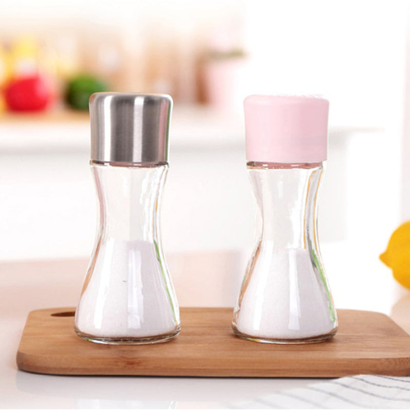 Happy Life Healthy Quantitative Salt Bottle Moisture-proof Sealed Salt Shaker Household Flavouring Tool