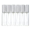 6Pcs 10ml Clear Glass Spray Bottle Portable Travel Empty Cosmetic Packaging Container