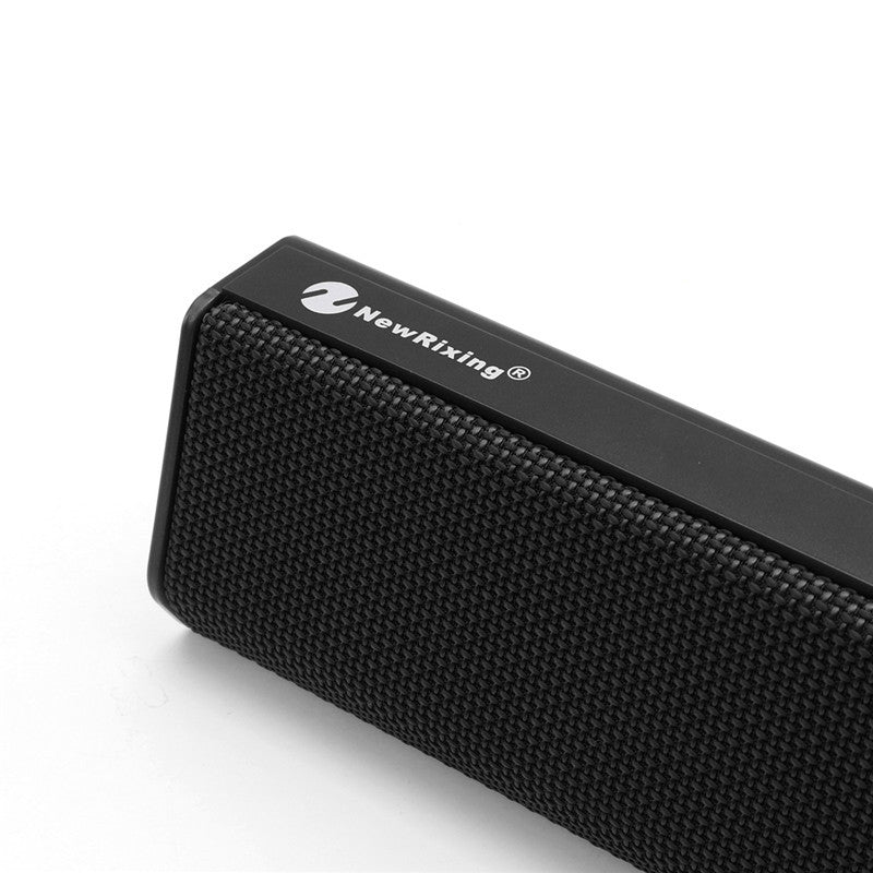 Portable Soundbar Wireless bluetooth Speaker Double Units TF Card FM Radio Bass Speaker with Mic