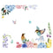Miico FX82025 2PCS Flower And Bird Printing Wall Stickers Glass Stickers Home Decorative Stickers DIY Sticker