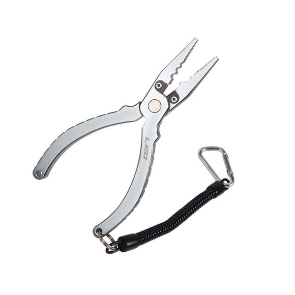LEO 17/20cm Multifunction Fishing Pliers Hardware Fish Grip Clamp Fishing Tool With Storage Bag