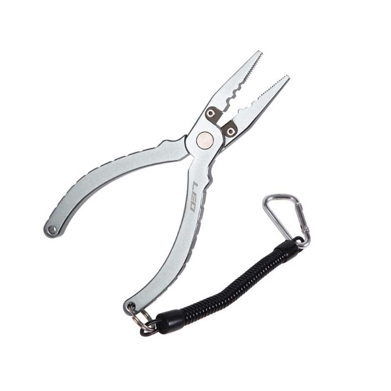 LEO 17/20cm Multifunction Fishing Pliers Hardware Fish Grip Clamp Fishing Tool With Storage Bag