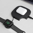 HOCO 10W 2 IN 1 Fast Charging Wireless Charger With X5 Black Type-C Charging Cable For Apple Watch iPod iPhone X XS HUAWEI P30 XIAOMI MI8 MI9 S10 S10+