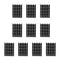 50Pcs 19x14x7mm Heat Sink Chip Special Radiator Aluminum Heat Conduction
