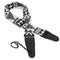 Terylene Guitar Strap Belt  for Electric Acoustic Guitar Bass Black&White