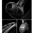 X01 Single bluetooth 5.0 Wireless Earphone 180 Rotation Business Driving Hanging Sports Headphone With Mic