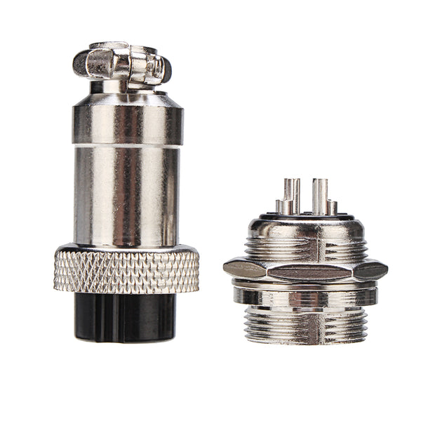 10pcs GX20 4 Pin 20mm Male & Female Wire Panel Circular Connector Aviation Socket Plug