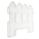 Concrete Mold Fence Mould Plastic Garden Park Flower Pool Yard Cement Brick DIY