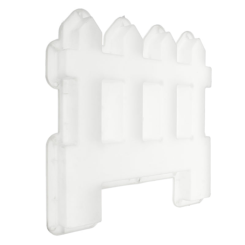 Concrete Mold Fence Mould Plastic Garden Park Flower Pool Yard Cement Brick DIY