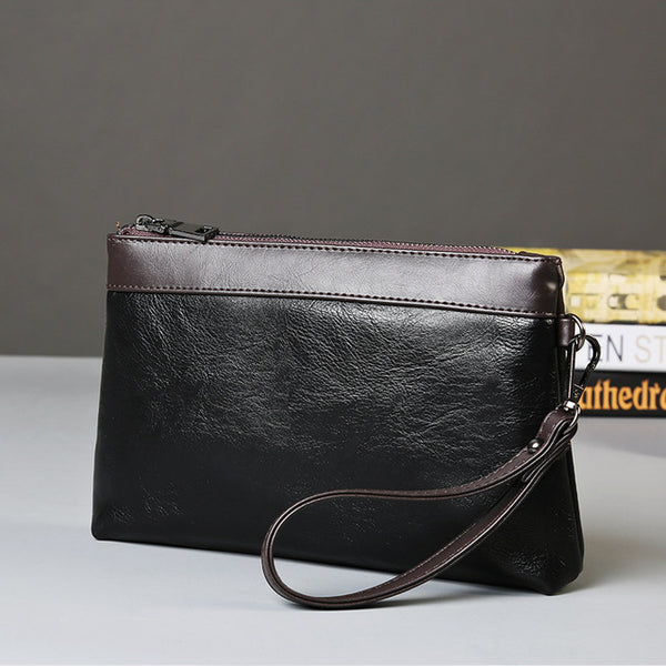 New Clutch Bag Mobile Phone Bag Men's Small Bag Clutch Bag Storage Bag Wrist Bag