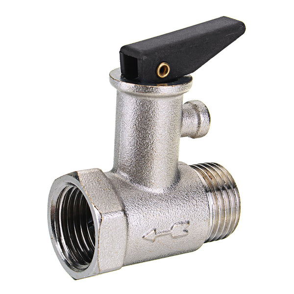 TMOK TK902 1/2" Brass Pressure Relief Valve Safety Spring Reducing Valve DN15 for Water Heater