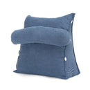 Adjustable Pearl Wool Back Wedge Pillow Reading Bedrest Rest Support Thwartwise Pain Relief  Cushion