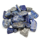 50g Natural Long Irregular Round Lapis Lazuli Broken Memorial Stone Decoration