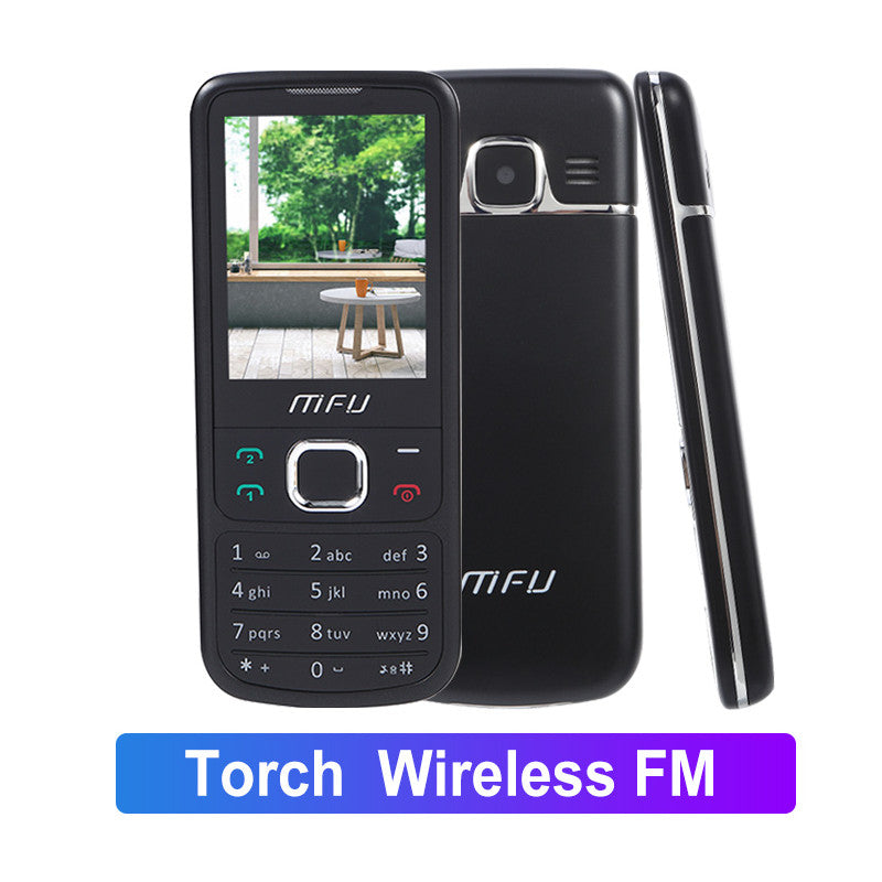 MFU M670 2.4 Inch 1000mAh FM With Magic Voice Flashlight Lound Speaker Dual SIM Card Dual Standby Feature Phone