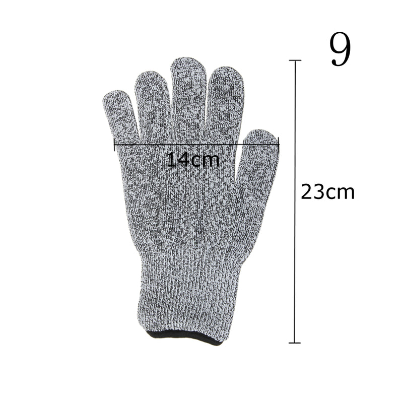 Cut Resistant Anti Abrasion Safety Working Protective Gloves Army-Grade Level 5