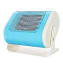 500w Horizontal Mini Heater Electric Heater Small Desktop Heater Winter Warmer Fan Camping Heating