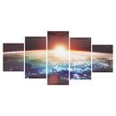 5 Cascade Sunrise Earth Canvas Wall Painting Picture Home Decoration No Framed