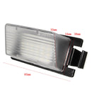 Pair 18LED Number License Plate Light Lamp Bulb White For Nissan Infiniti G37 G35