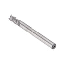 Drillpro 4-10mm HSS-CO 3 Flutes Milling Cutter CNC Milling Tool for Steel