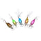 ZANLURE 5Pcs/Set 7cm 6.2g Fishing Lure Crankbaits Hook Fish Crank Tackle Lipless Swimbait Hard Lures