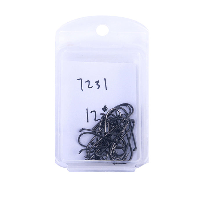 MAXCATCH 25Pcs/Box Barbless Fly Hooks For Fishing 5 Kinds of Models 3 Sizes