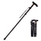 Aluminum Metal Folding Walking Stick Outdoor Adjustable Non-slip Hiking Climbing Trekking Pole