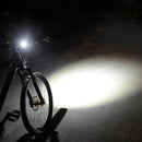XANES 550LM IP44 Waterproof USB Rechargeable Bicycle Front Light Reflectors Safety Warning Light 3