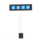1 Rrow 4 Key Membrane Switch Matrix Keyboard Thin Film Button Control Panel Single-chip Microcomputer Extended Keyboard