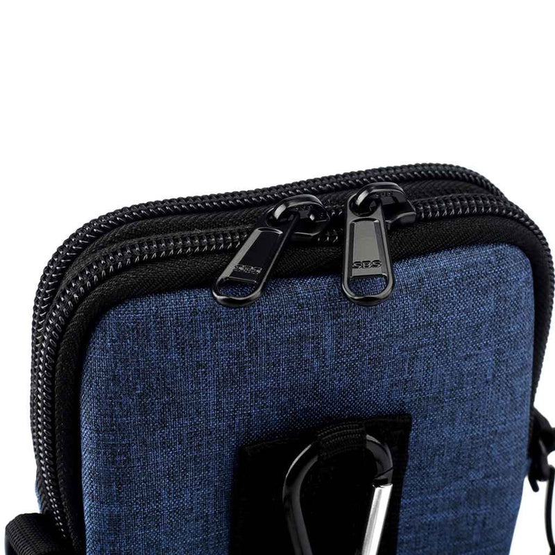 YIPINU Men Women Waterproof Messenger Shoulder Bag Waist Storage Handbag Mobile Phone Packs Sports Wallet