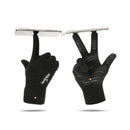Bakeey Winter Fashion Couple Non-slip Three Fingers Touch Screen Knitted Gloves Thicken Warm Fleece Gloves Mittens Outdoors Motorcycle Riding Touch-screen Glove
