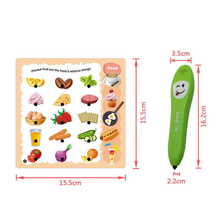 Multi-functional English Language Learning Reading Pen Foreign Language Learning Machine Early Education Reading Pen for Kids