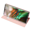 DUX DUCIS Flip Shockproof with Card Slot PU Leather Protective Case for Samsung Galaxy Note 10+ / Note 10 Plus / Note 10+ 5G