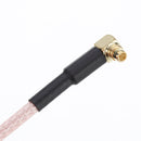 10cm RG316 MMCX-JW to SMA-J RF Right Angle Adapter RF Connector Extension Cable For FPV RC Drone