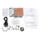 Geekcreit DIY LSD1941 Remote Control Colorful Star Light Electronic LED Flash Kit Support Downloadable Ringtones WAV Music Player
