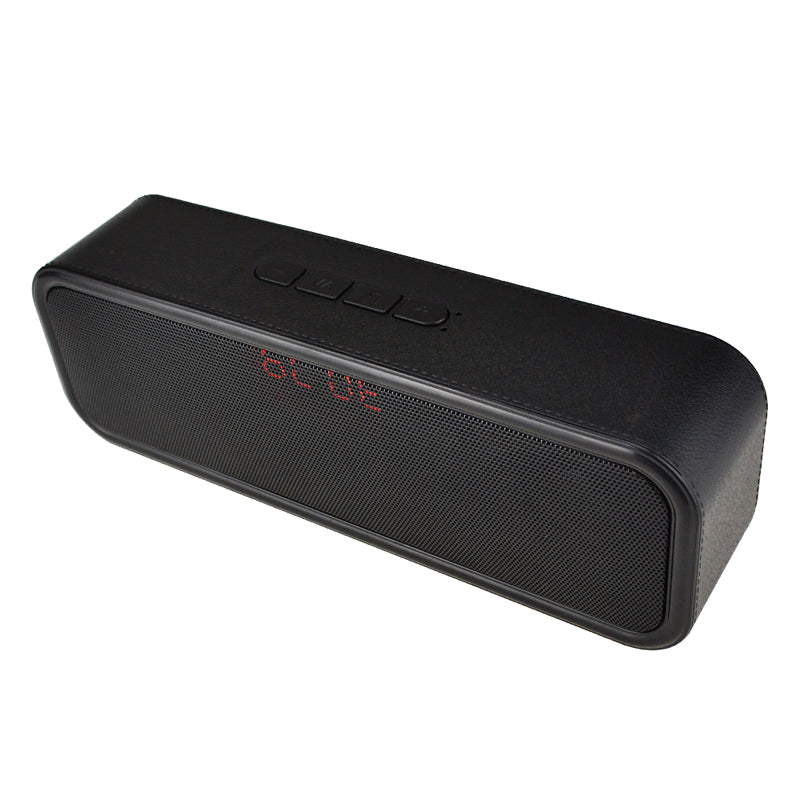Universal Portable Wireless Dual Drivers Stereo 3.5mm Aux TF Card bluetooth Speaker with Microphone