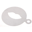 Coffee Spray Mold Decorating Stainless Steel Thick Coffee Making Mould Coffee Pattern Art Mold Tools