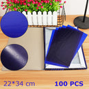 100 Pcs/lot A4 Double-sided Blue Carbon Paper Copy Paper Printing Paper Office Supplies
