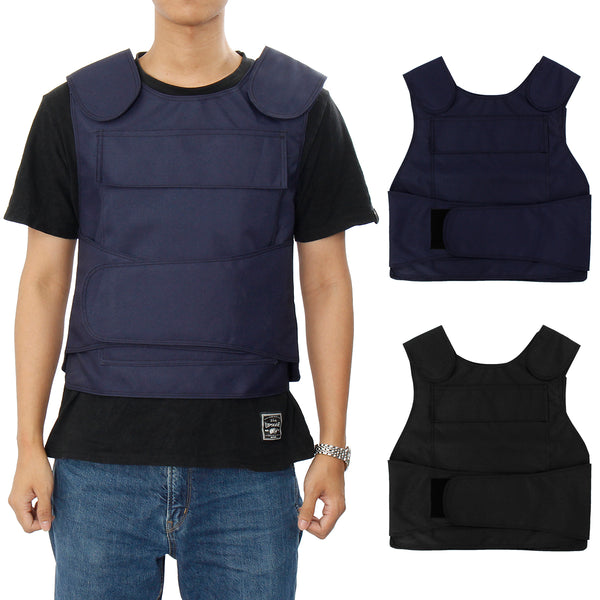 Unisex Tactical Tank Tops 4 Protective Plates Security Carrier Training Military Jacket