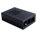 ZP0070 Aluminum Alloy Case with Cooling Fan and Heatsink Metal Enclosure DIY Protective Shell Kit for Raspberry Pi 4B