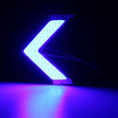 Multi-color LED COB Arrow Panels Car Side Mirror Turn Signal Indicator Light