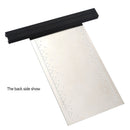 Drillpro Stainless Steel 6 Inch Marking T-Ruler Inch Type Hole Positioning Measuring Ruler Woodworking Scribing Marking Ruler
