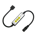 DC5-24V Mini 3Keys IR RGB LED Dimmer Controller + 28Keys Remote Control for Strip Light