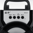 Portable bluetooth Subwoofer Speaker TF Card U Disk Music Player FM Radio Microphone for Meeting Dance Party Lecture