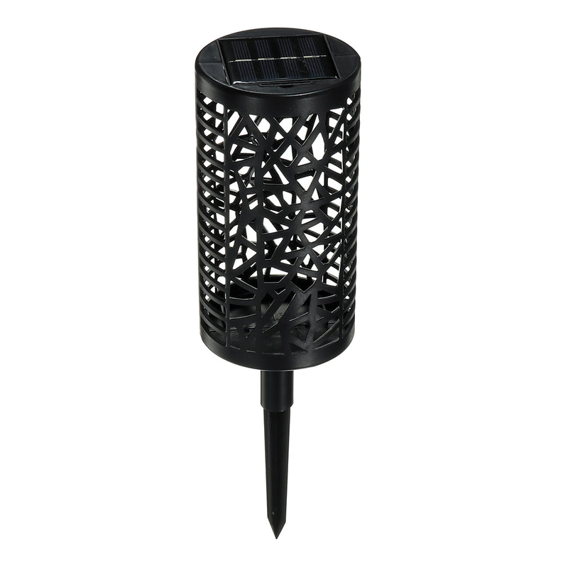 RGB Solar Garden Torch Lights Dancing Flames LED Waterproof Landscape Lawn Light