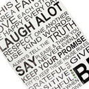 Removable Vinyl Decal Art Mural Family Home Living Room Decor Quote Wall Sticker
