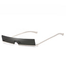 KCASA Metal Sunglasses Men Women Candy Color Retro Square Sun Glasses Anti-UVA Anti-UVB