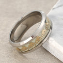 Unisex Halloween Luminous Ring Titanium Steel Ring Funny Pumpkin Ring
