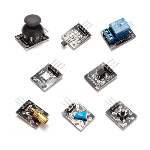 Geekcreit 37 In 1 Sensor Module Board Set Starter Kits Geekcreit - products that work with official Boards