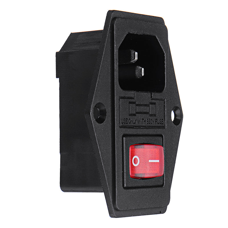 Creality 3D 220V/110V 15A Short Circuit Protection Safety Power Switch Socket Module For 3D Printer