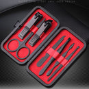 7/10/12/16/18pcs Finger Nail Clipper Portable Pedicure Manicure Set Nail Kits